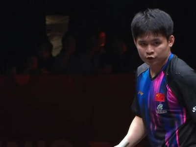 “林诗栋4比0横扫梁靖崑，强势夺冠！”