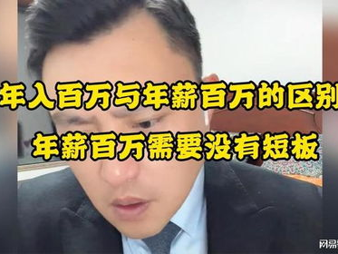 百万年薪与年入百万：财富差距背后的真相解析